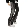 Herren Jeans Männliche Hosenpartys täglich haltbarer Freizeit hautfreundlicher Split Straße Streetwear Trendy Y2K Zip Comfy Mode