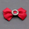 Bow Ties damesbanden pinnen Brits Koreaanse trui pak shirt accessoires kraag bloemen handgemaakte lintregierbootbroogclips