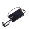 Rock Womens Handheld Underarm Sac Designer Stud Fashion femme 2024 Small Lychee Leyee en cuir Vallentinos Single Sacs à bandoulière Vlogoo Buckle Rivet 6ons