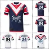 2024 Sydney Roosters Home Away Rugby Jersey - Mens tamanho S -5xl Nome personalizado Número de qualidade FW24