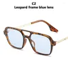 Lunettes de soleil 2024 Square Femmes Men de type élancée Graalités de type Lens Alloy Metal Frame Designer Luxury Fashion Fashion Sun Glasses