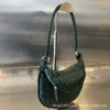 Automne / hiver Shu Qi même sac à main d'origine en peau d'agneau - un petit petit sac en forme de lune