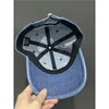 Ball Caps INS Designer Bow Broidered Baseball for Women Show Face Face Small Spring and Summer Fashion rétro Denim Chapeaux pour hommes Gorra