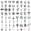 925 Sterling Silver Fit Women Charms armband kralen Charme Geplaatste Herocross Cartoon Collection Bear