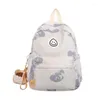 Backpack feminino adolescente fofo de desenho animado Bag meninas viajam pequenas bolsas escolares senhoras waterproo nylon moda women kawaii