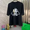 Män kvinnor avslappnad tryck kreativ t-shirt andningsbar t-shirt smal fit crew hals kort ärm manlig tee svart vit mäns t-shirts asiatisk storlek S-5xl K-25