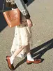 Wysokiej klasy designerskie torby dla kobiet Autentyczne skórzane skórzane wózek z reliefem oryginalne sprzętowe jedno ramionowe torba crossbody oryginalna 1: 1 z prawdziwym logo i pudełkiem