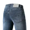 Fashion Brand Retro Jeans Spring and Automne High-Und High-Und Abordable Casual Casual Stretch Slim Fit Skinny Pantal