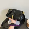 Partihandel Top Original Selins Tygväskor Online Shop Live Streaming Womens Single Shoulder Bag Fashionable Lock Buckle Solid Color With Original Logo