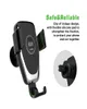 10W QI Wireless Fast Charger Car Holder Holder för Samsung Galaxy S8 S9 S10 Obs 9 Charger Huawei Mate 20 Pro RS9742837