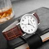 Нарученные часы Mens Business Worke Watch Роскошные кожа