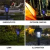 Lampes à tueurs de moustiques 2 lampes en moustique solaire avec 2 modes de lampes à la lampe extérieure des lumières LED utilisées pour le camping dans les jardins et les pelouses YQ240417