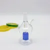 Mini -glazen olie -brander Bongpijpwaterpijpen Dab Rig Pyrex Heady waterpijp voor roken met oliebranderpijpslang