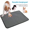 ペット尿尿マット再利用可能な吸収性犬のおしっこパッドブランケット洗える子犬猫トレーニング非滑り止めベッド240426