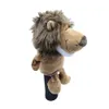 Toutes sortes de couvertures de tête de golf animaux en peluche 460cc # 1 HIFTOVERS Protector mascot nouveauté mignon gitfs 240411