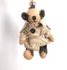 Classic windbreaker B backpack Teddy Bear house key chain pendant pendant leg hand can rotate 360 degrees7192667