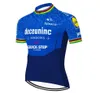 2021チームクイックステップサイクリングジャージーサマーショートスリーブMTB自転車サイクリング衣料Maillot Cyclisme Homme Racing Bicycle Closes9395323