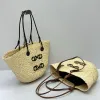 Szydełka na drutach siatka słomka zielona torby na trawę moda lato duży hobo bohemian styl plażowy torebka torebka designerska