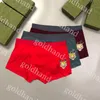 Ice Silk Mens Underpants Fashion Brand Boîtres respirants Sexy Sexy Male Underwear Briefs avec boîte