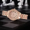 Handbandsur Diamond Women Watches Gold Watch Ladies Wrist Luxury Brand Rhinestone Womens Armband Female Relogio Feminino D240417