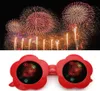 Lunettes de soleil Louilles d'effets spéciaux de forme drôle Fireworks Diffraction Rave Festival Party Party Accessoires6714303