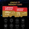 Adaptateur Lenovo Carte mémoire à haute vitesse SD / TF Flash 2TB 1TB 512GB 256 Go 128 Go 64 Go Classe 10 Micro TF SD Carte pour le téléphone pour le téléphone