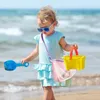 Sacs de rangement pour enfants Travel Beach Mesh Sac Protable Toys Organisateur de natation Femme Femme Cosmetic Makeup