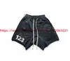 Herren-Shorts Patchwork RRR123 24SS Männer Frauen Qualität Sanskrit gewaschen RRR-123 Draw String