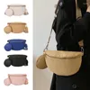 Bolsas de noite Fanny Pack Purse for Women Girl Crossbody Saco de ombro de ombro ajustável