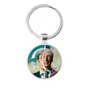 Keychains Better Call Saul 25mm Glass Round Keychain Key Chain Jewelry Metal Holder Gift For Women Men Fans Kids