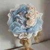 Boinas lolita flores de casamento chapéu de chá liso de chá de cabelo pequeno cocar acessórios de cabelo magogo