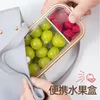 Maîtrice transparente Transparent Bento Chauffage Micro-ondes Salade japonaise Salade Net Red Scellé One Personne Boîte de riz