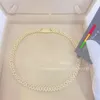 2023 Iced Out Luxury Jewelry 10mm Stone VVS Moissanite Diamond 10k Real Gold Cuban Necklace