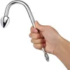 Small medium large 3 balls set metal anal hook beads head butt plug dilator prostate massager insert bdsm sexy toy for male