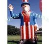 Le plus populaire de 8 m de haut géant gonflable oncle Sam Sam Cartoon figurice Ballon pour la publicité
