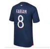 24 25 Maillot Mbappe Futbol Formaları Çocuk Kiti 23/24 Oyuncu Versiyon Eğitimi Öncesi Maç 2023 2024 Maglia Paris Evden Futbol Gömlek Hakimi Fabian Vitinha O Dembele