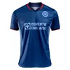 23 24 Cruz Azul Mens Soccer Jerseys Родригес Эскобар Моралес Антуна Табо Гутьеррес Варгас Герреро Дом Блю Голубой прочь 3 -е футбольные рубашки.