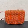 Omuz çantaları sıradan tasarımcı erkek kadın eyer çantası 7a üst düzey haberci crossbody klasik zarf moda çanta çanta h240417