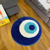 Laakea Circle Circle Tapis moquette en peluche confortable Chambre faite à la main ultra douce et moelleuse haute qualité pour Halloween 240318