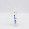 Mini Glassölbrenner Bong Handel Rohr Wasser Rohre DAB Rig Pyrex Kopfglas Shisha zum Rauchen mit Ölbrennerrohrschlauch