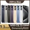 モバイルi15 promax true 4gユニバーサルリングドン島3+64 7.3インチ大画面アンドロイド10バッチ