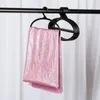 Hängare Multi Purpose Plastic Circle Scarf Hanger Tie Clothes Rack Storage Racks Closet Organizer Portable Space Spara