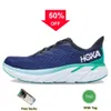 2024 a buon mercato Hoka one clifton scarpe da scarpe atletica scarpe bondi 8 carbonio x 2 sneaker shock che assorbono la moda da uomo maschile designer femminile top designer