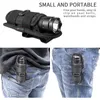 Tactical Flashlight Pouch 360 Degree Holster Rotary Torch Case Belt Torch Bag Durable Hunting Lighting Accessory Survival Kits