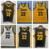 2024 22 Caitlin Clark NCAA Iowa Hawkeyes Basketbol Jersey Erkekler Jersey Kalite