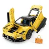 Diecast Model Cars New RASTAR 93500 Technology MC20 Supercar Model Application Program Remote Control 93510 Automotive Power Block Building Block Toys J240417