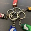 Клайны Lanyards Новый музыкальный инструмент Силиконовый гитара ПВХ мягкий клавиш мультфильм маленький подарок подвеска K5156 D240417