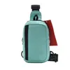 Canvas Sling Bag Designer Cross Body 6 Färger Mobiltelefon Pouch Travel Outdoor Running Shoulder Påsar Toppkvalitet