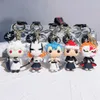 Keychains Femme Accessoires Designer Key Rings For Women Cartoon Figure Kurozaki Ichigo Rukia Aizen Key Chain