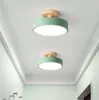 Plafondlampen moderne en minimalistische ingang foyer Noordse balkons gangen woonkamers slaapkamers macaron lampen